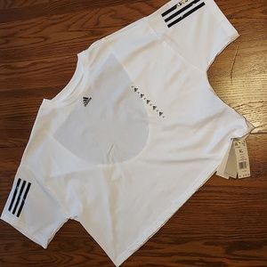 Adidas T Shirt Multi Sport Womens Size XL NWT Cropped